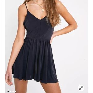 Charcoal colored romper